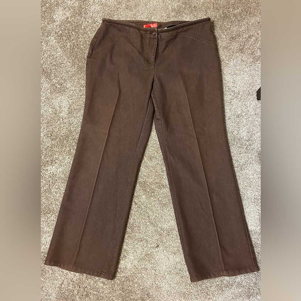 Brown Low Rise Jean - Picture 1 of 3